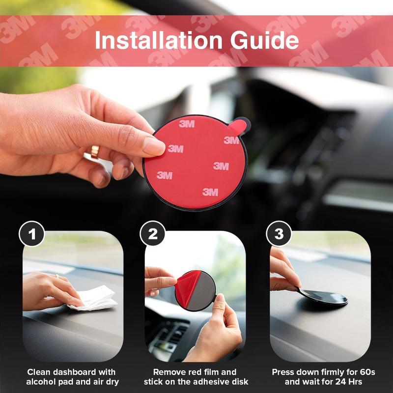 Telescopic Suction Cup Mount Base