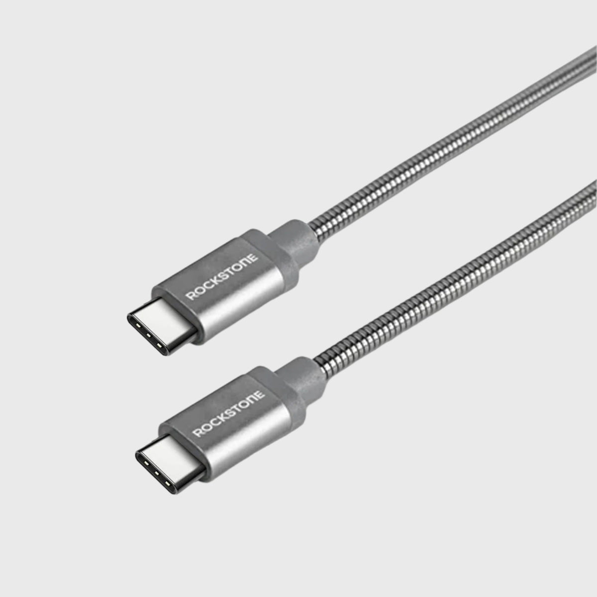 Pet Proof Metal Braided Type C to Type C Cable – 2 Meter