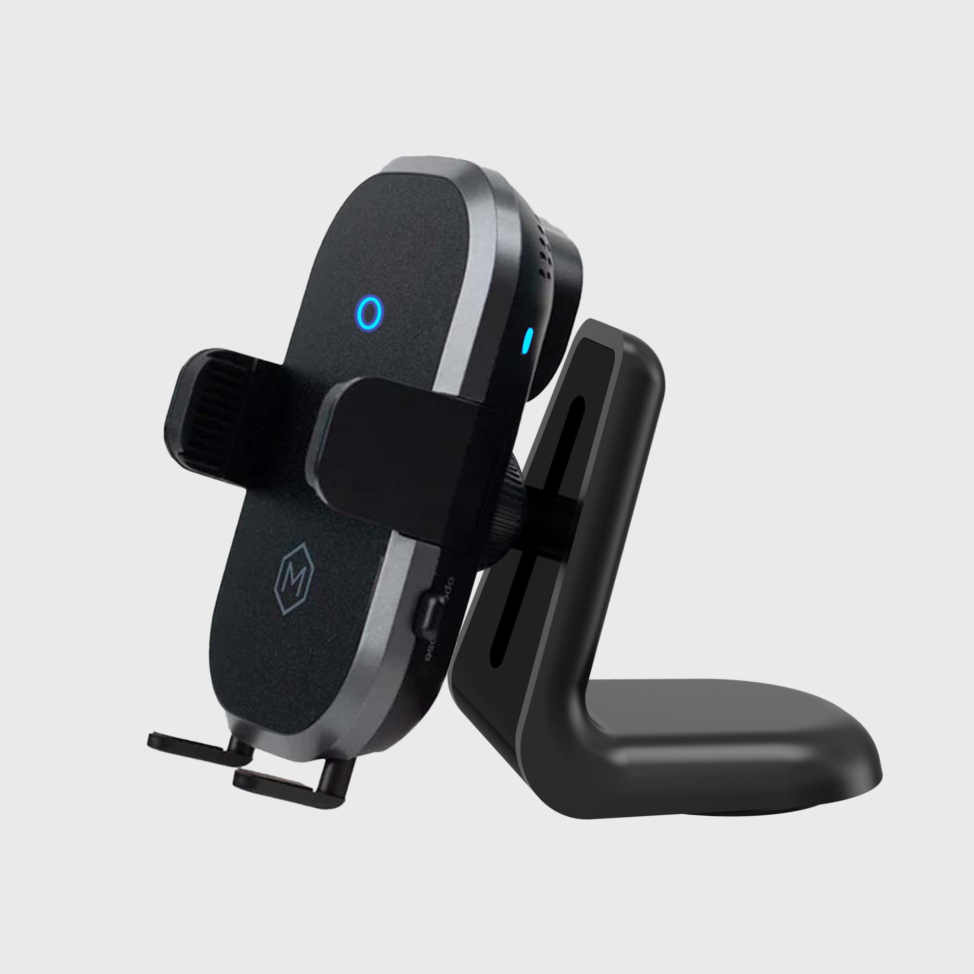 Auto Scan Fast Wireless Car Charger Mount For Vent & Dash