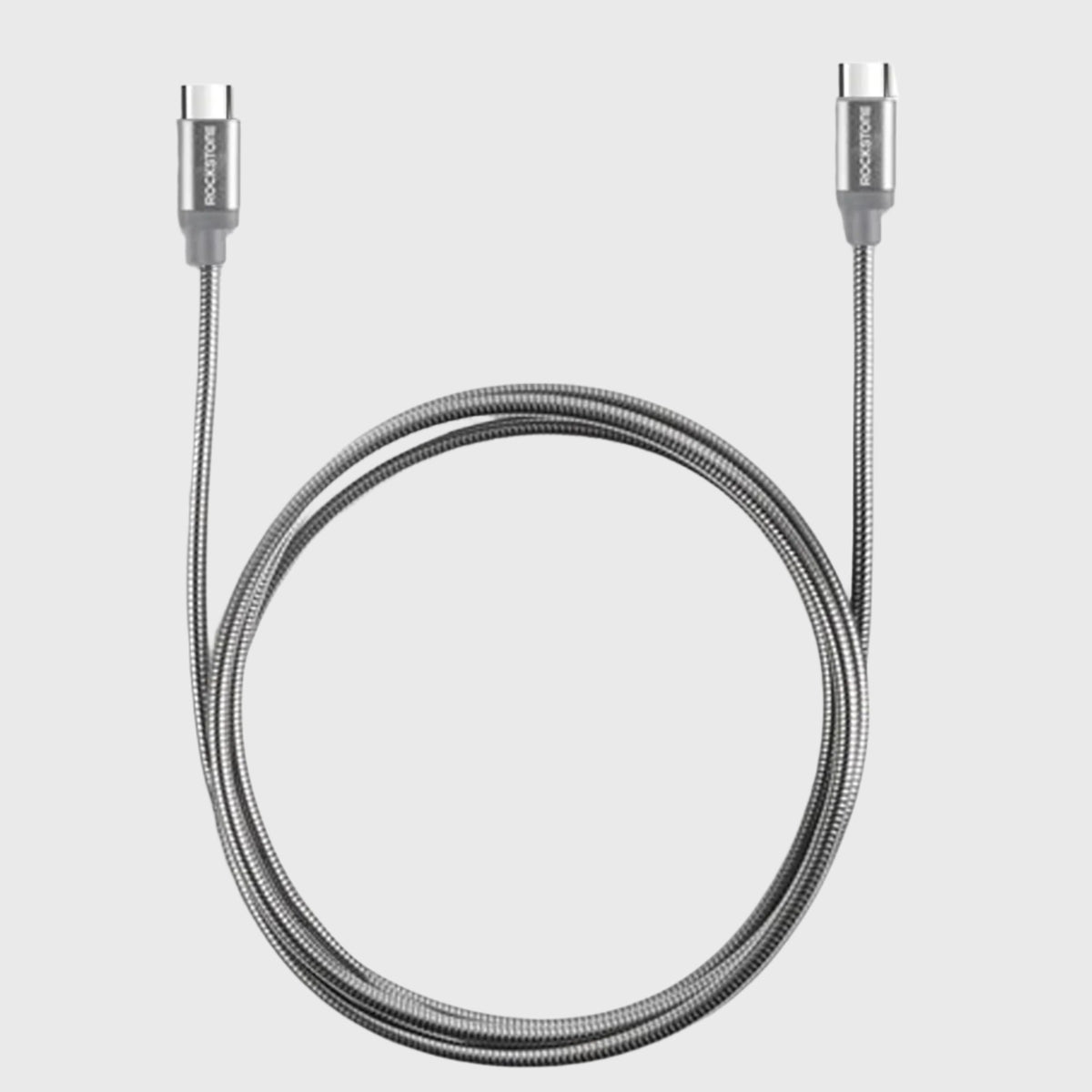 Pet Proof Metal Braided Type C to Type C Cable – 2 Meter