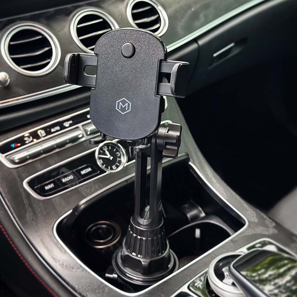 Grip Cradle Cup Holder Phone Mount for iPhone and Android