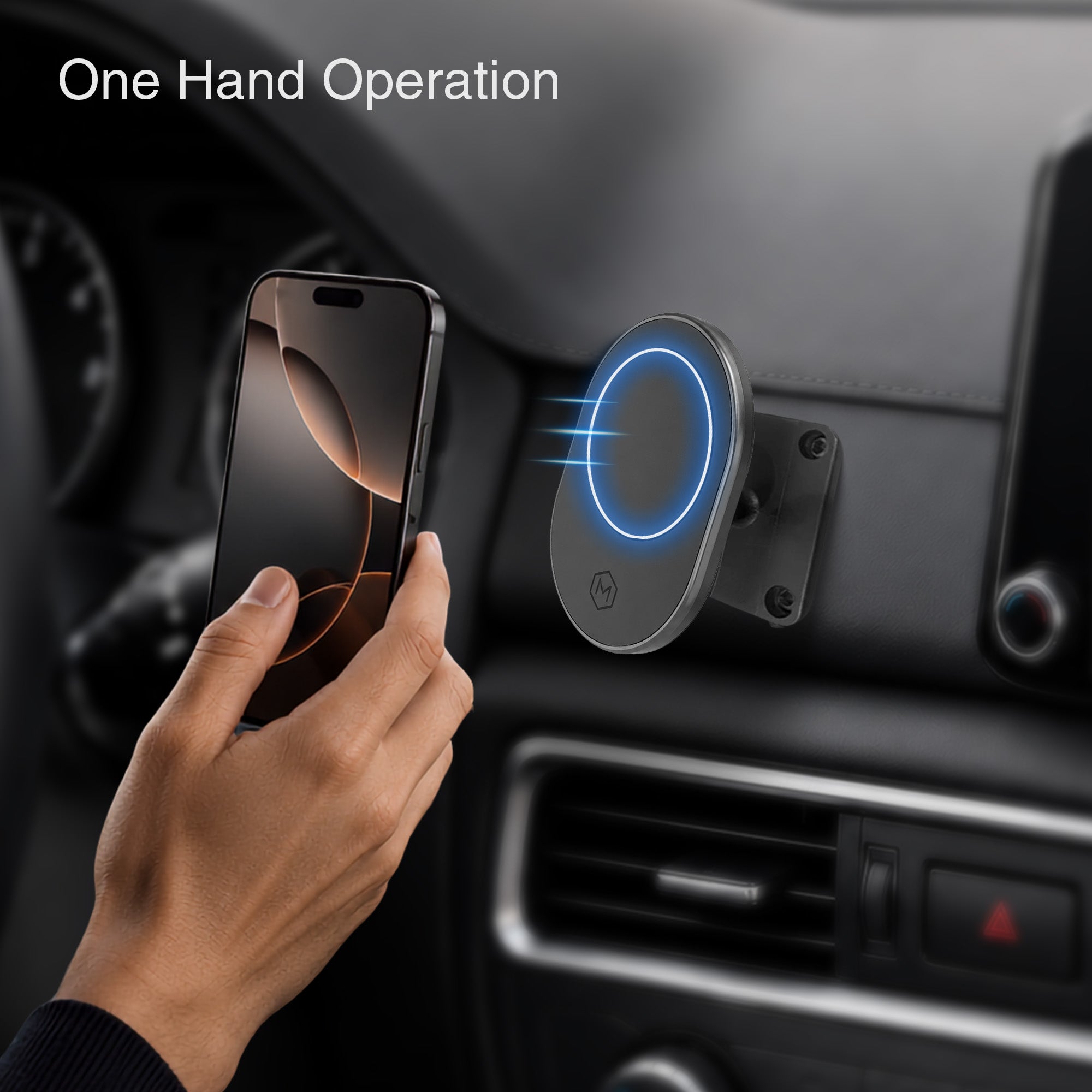 MagSafe Magnetic AMPS Plate Phone Mount