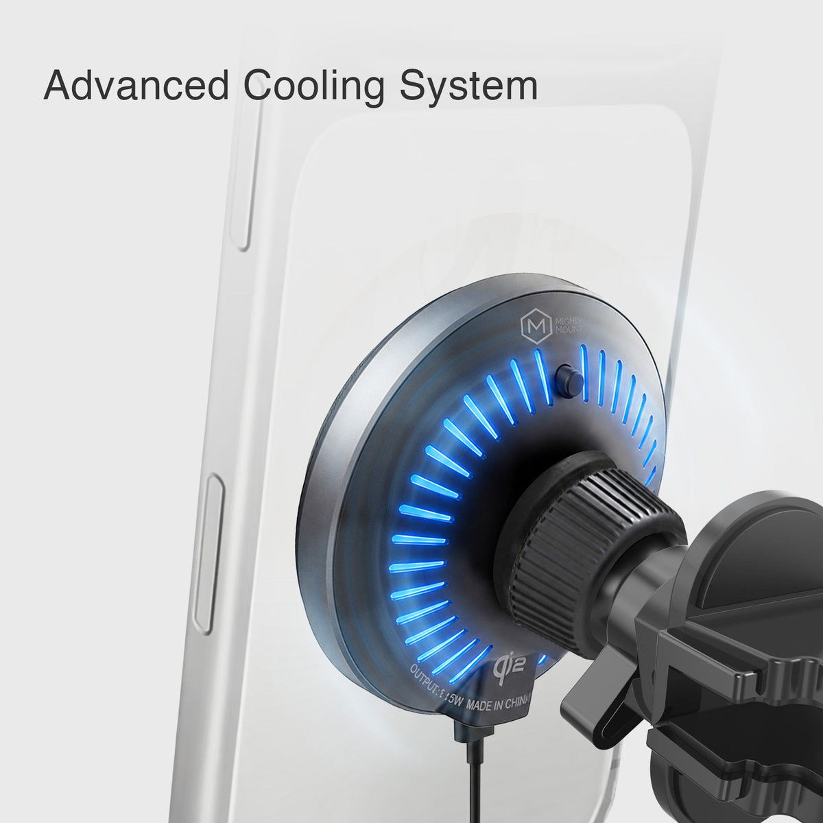 Mag Switch Qi2 Wireless Charger Air Vent Phone Mount