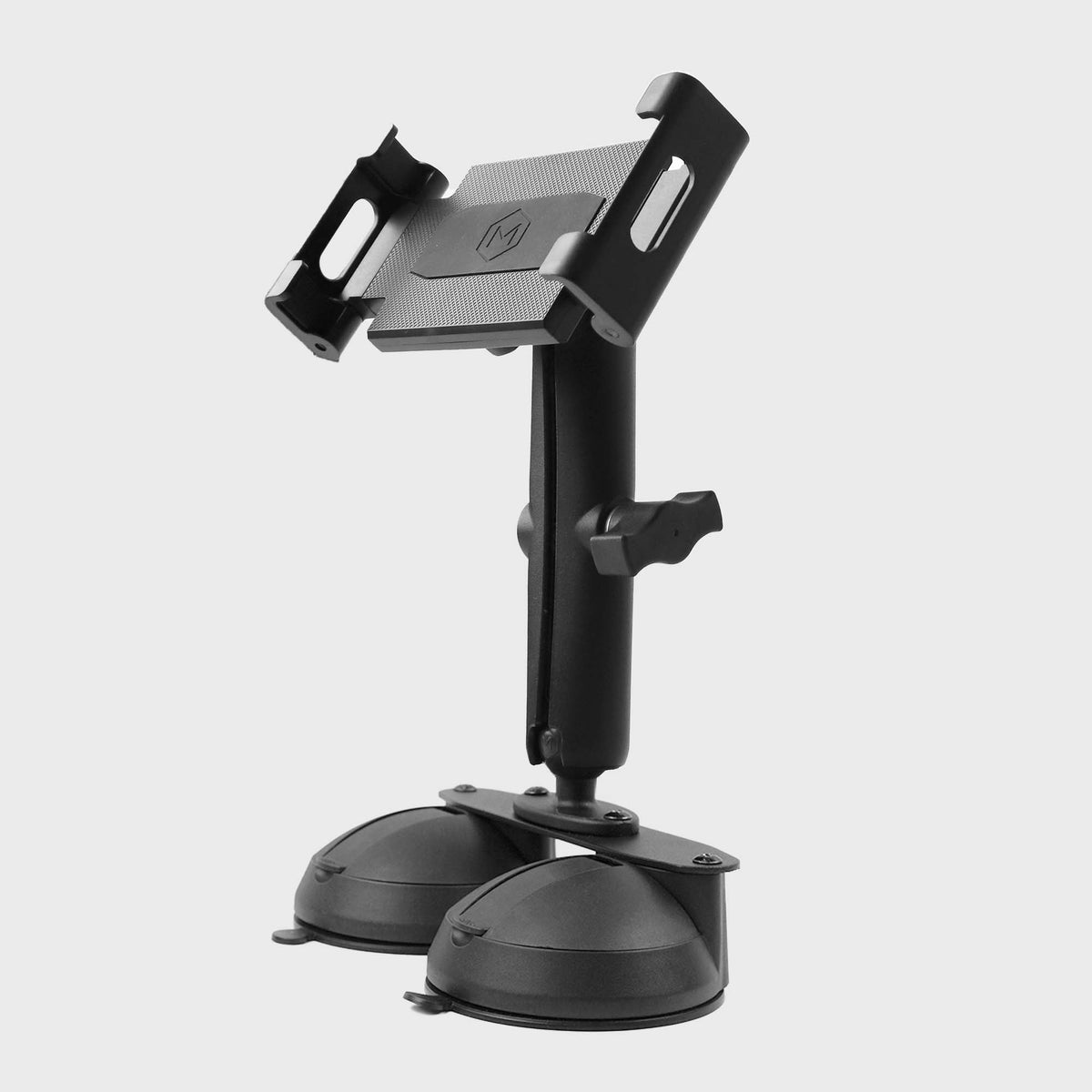 Dual Suction Cup iPad Holder – Heavy Duty Tablet Mount for Car Desk