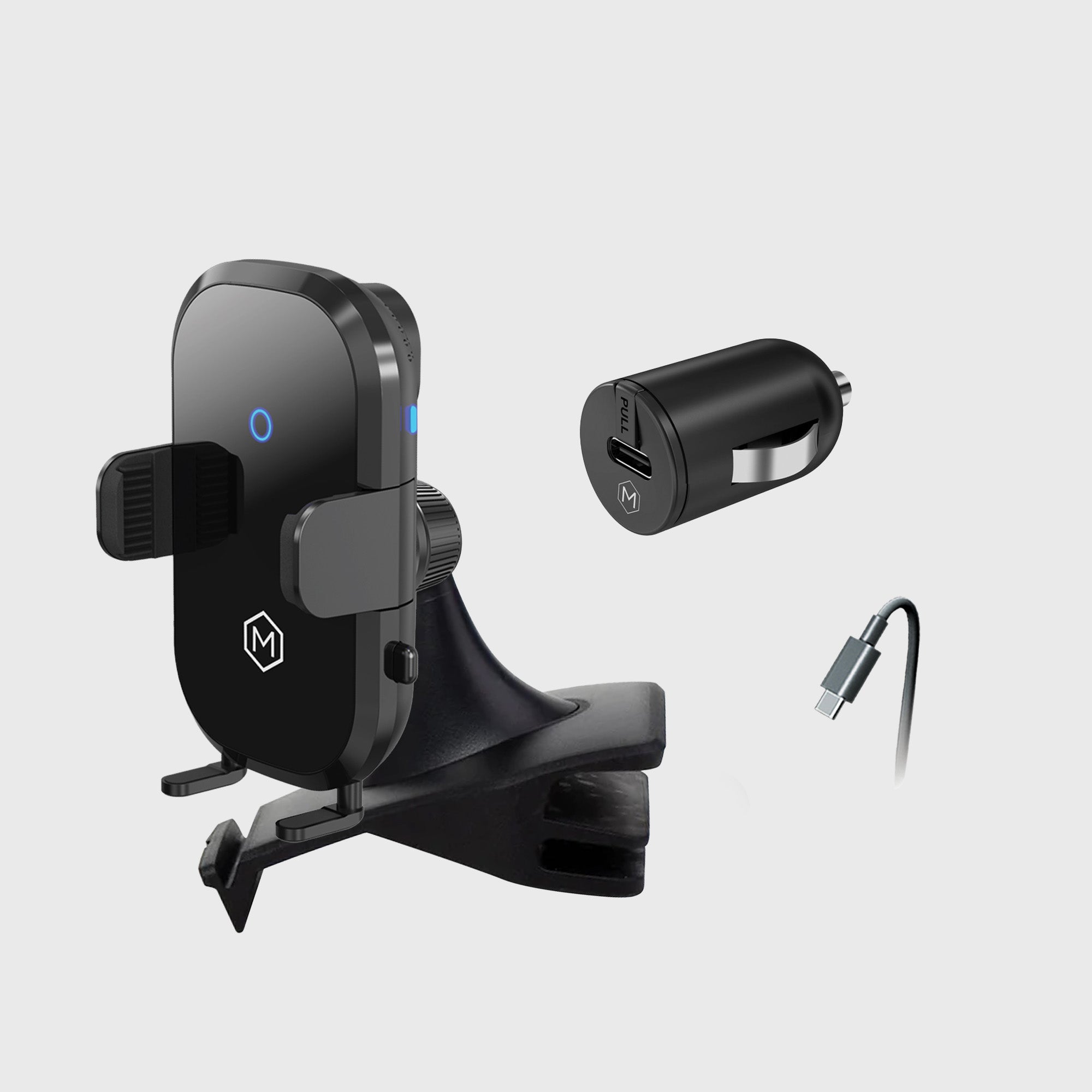 Auto Scan Tesla Wireless Car Charger Mount For Model 3 and Y