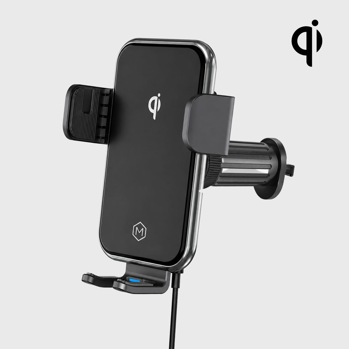 Auto Grip Metal Hook Wireless Car Charger