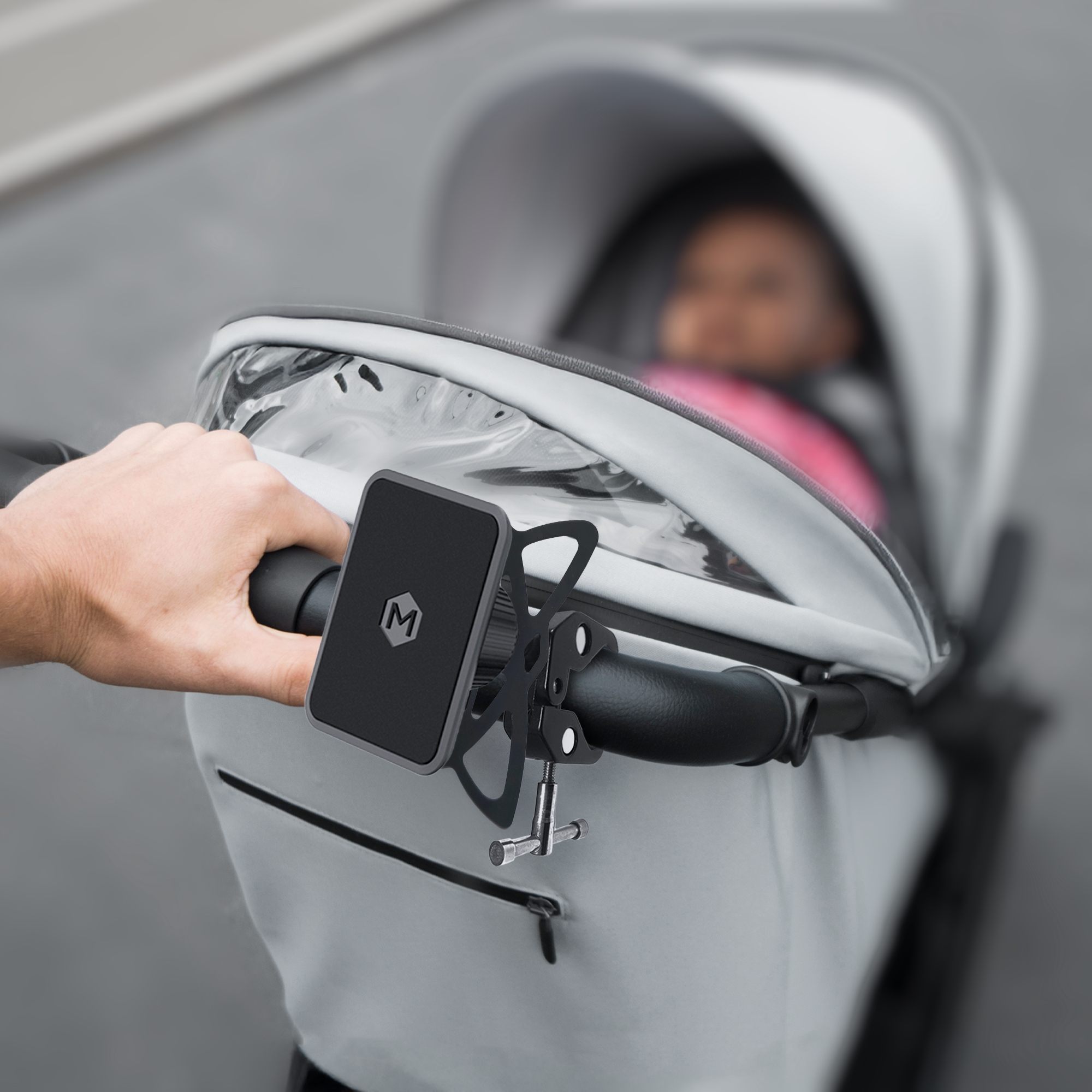 Simpl Touch Stroller Phone Mount for iPhone & Android
