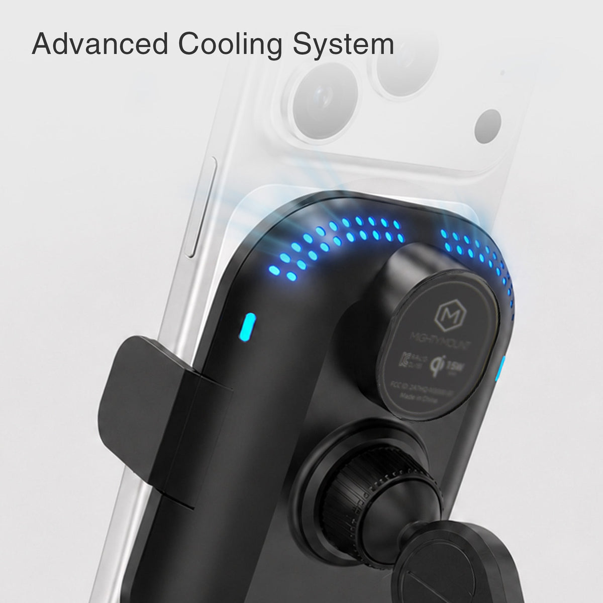 Auto Scan Wireless Charger Cup Holder Phone Mount
