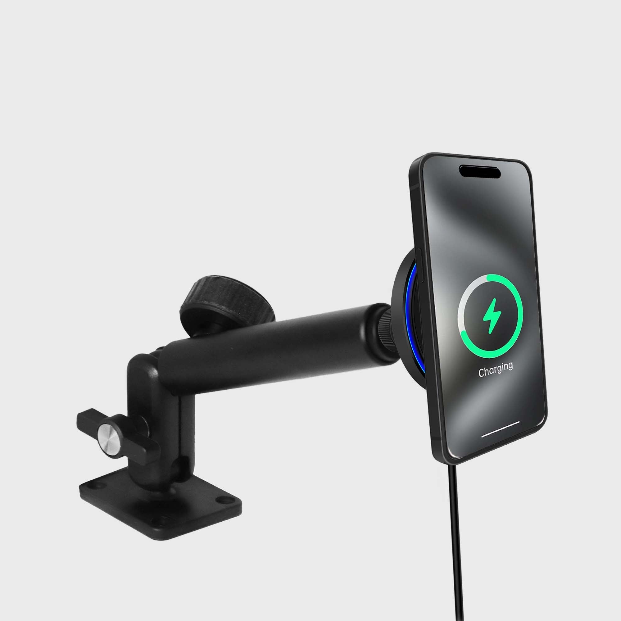 Heavy Duty Rugged MagSwitch Qi2 Wireless Car Charger Phone Mount