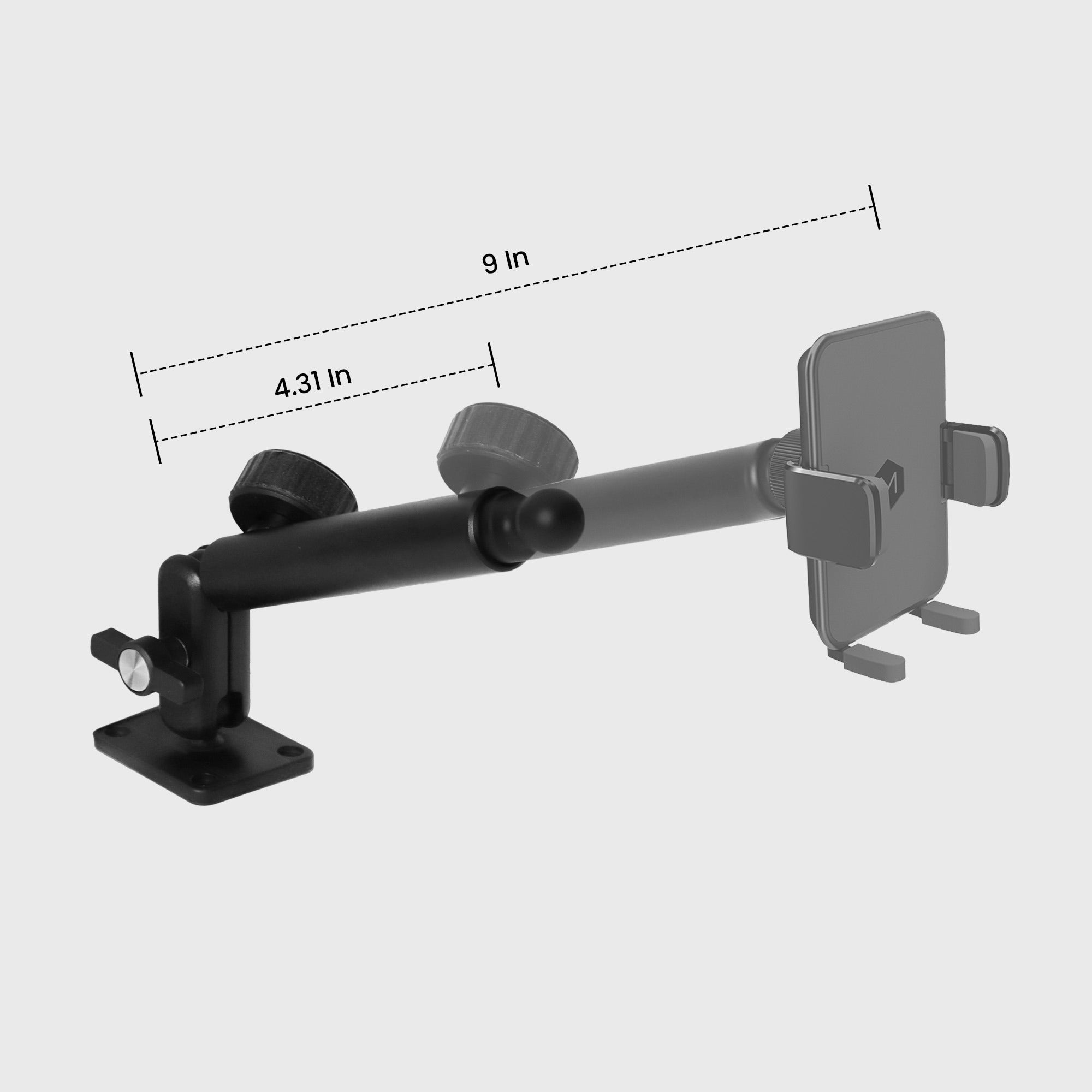 Heavy Duty Rugged Simpl Cradle Phone Mount