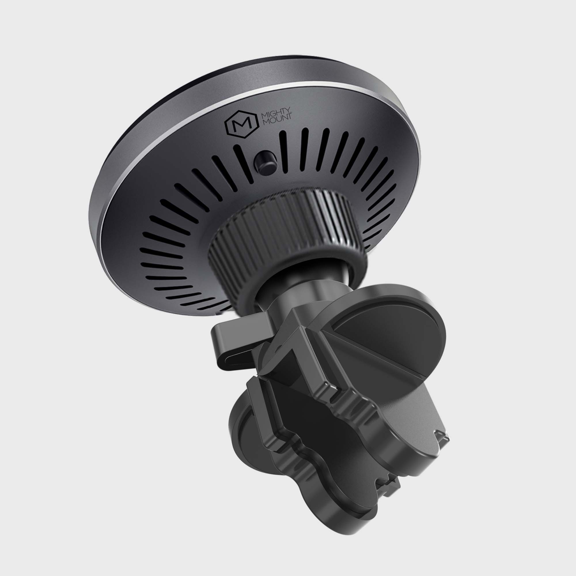 Mag Switch Qi2 Wireless Charger – Magnetic Vent Car Mount for iPhone 12–17