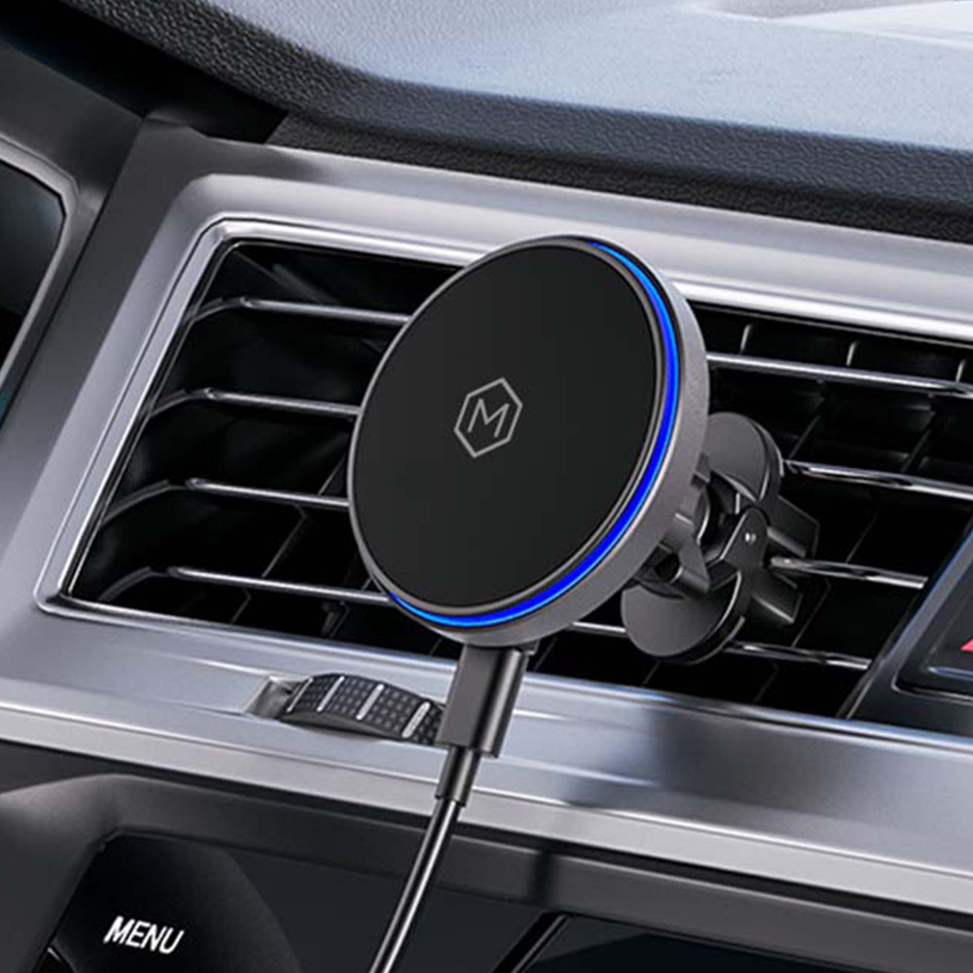 Mag Switch Qi2 Wireless Charger & Vent Mount