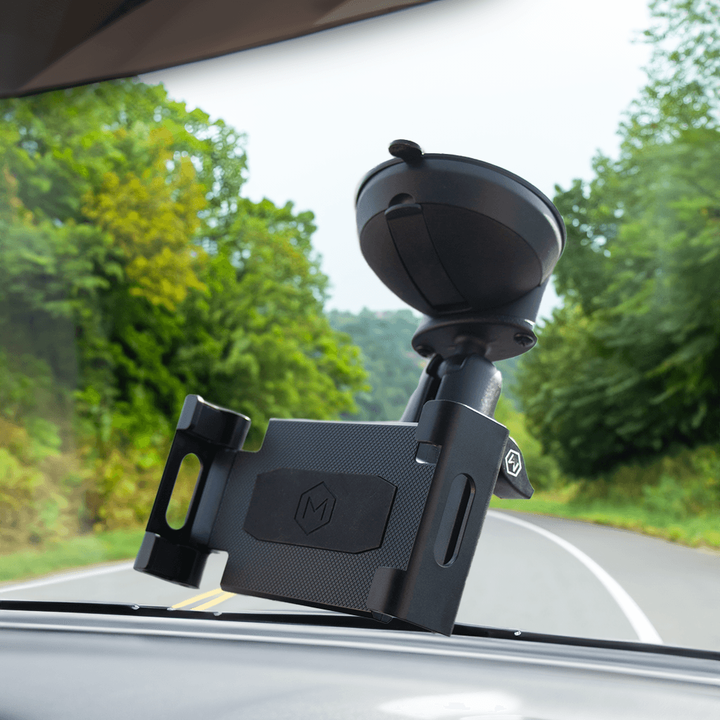 Quick Lock Single Suction Cup Tablet Holder