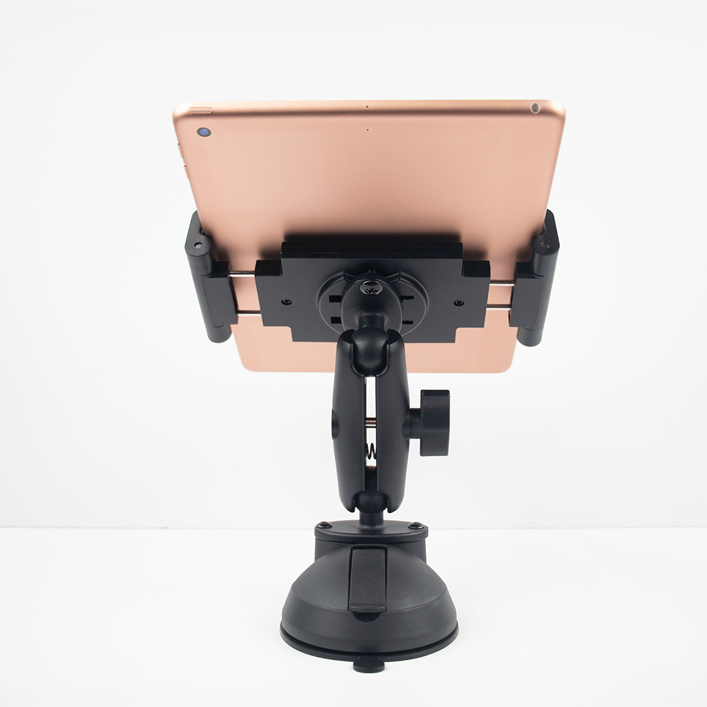 Quick Lock Single Suction Cup Tablet Holder