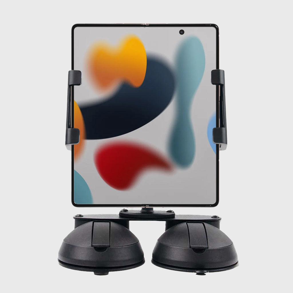 Quick Lock Dual Suction Cup Mount – Samsung Galaxy Z Fold Holder (Industrial)