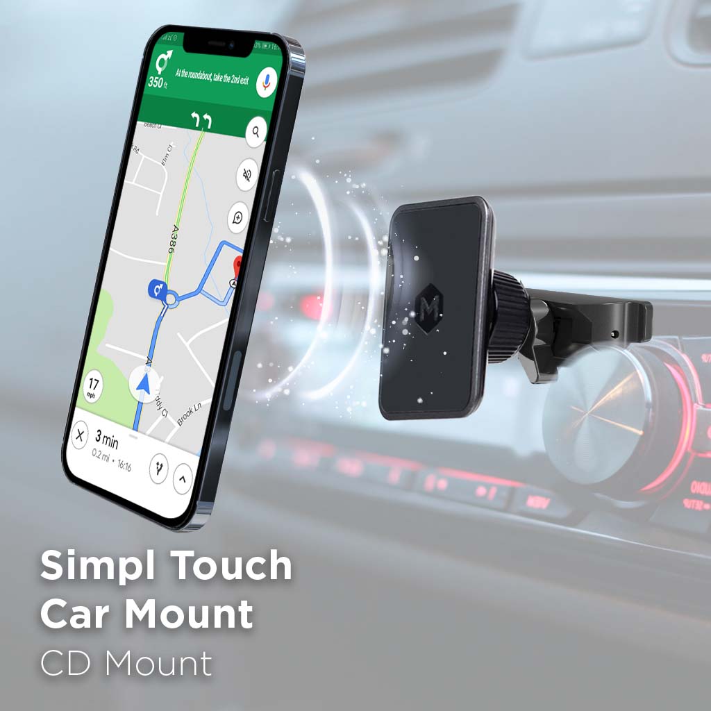 Simpl Magnetic CD Phone Mount for iPhone & Android