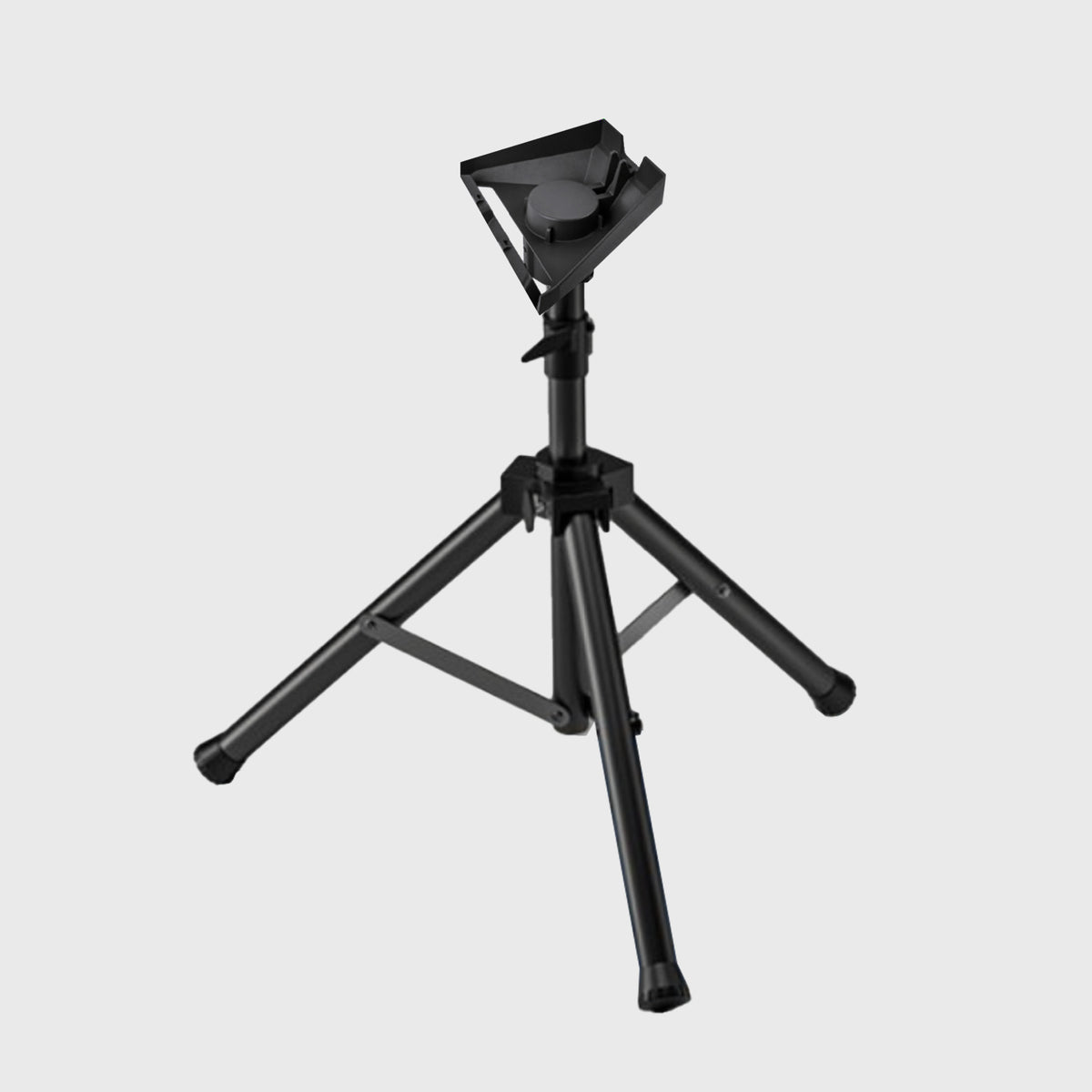 Black carry bag for Starlink tripod mount with zipper closure, made of durable fabric for easy transport and storage of satellite equipment