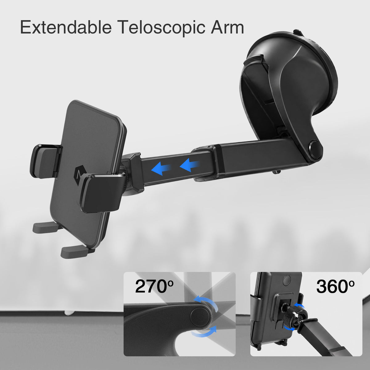 Simpl Cradle Suction Cup Phone Mount