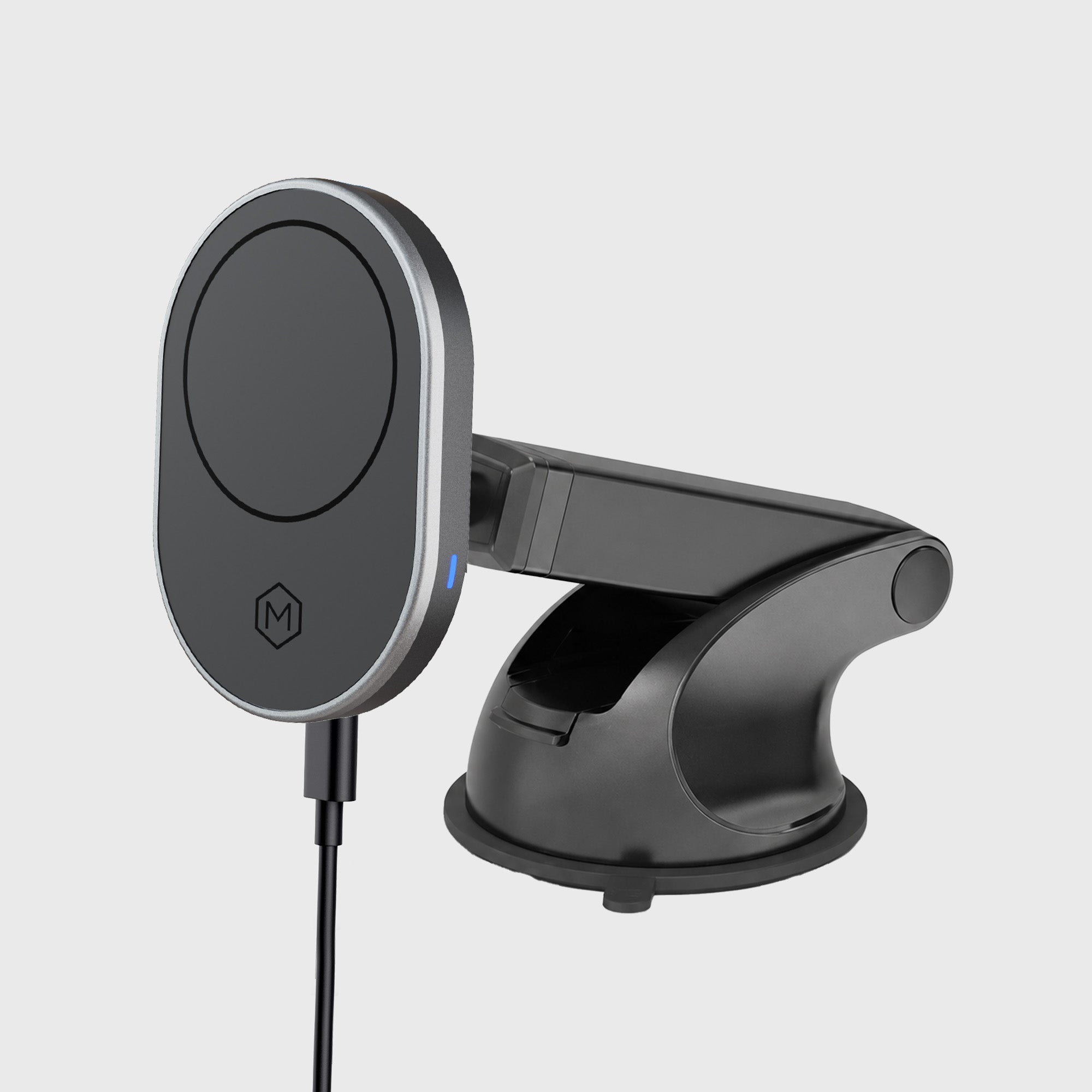 MagSafe Wireless Charger Telescopic Suction Cup Phone Mount