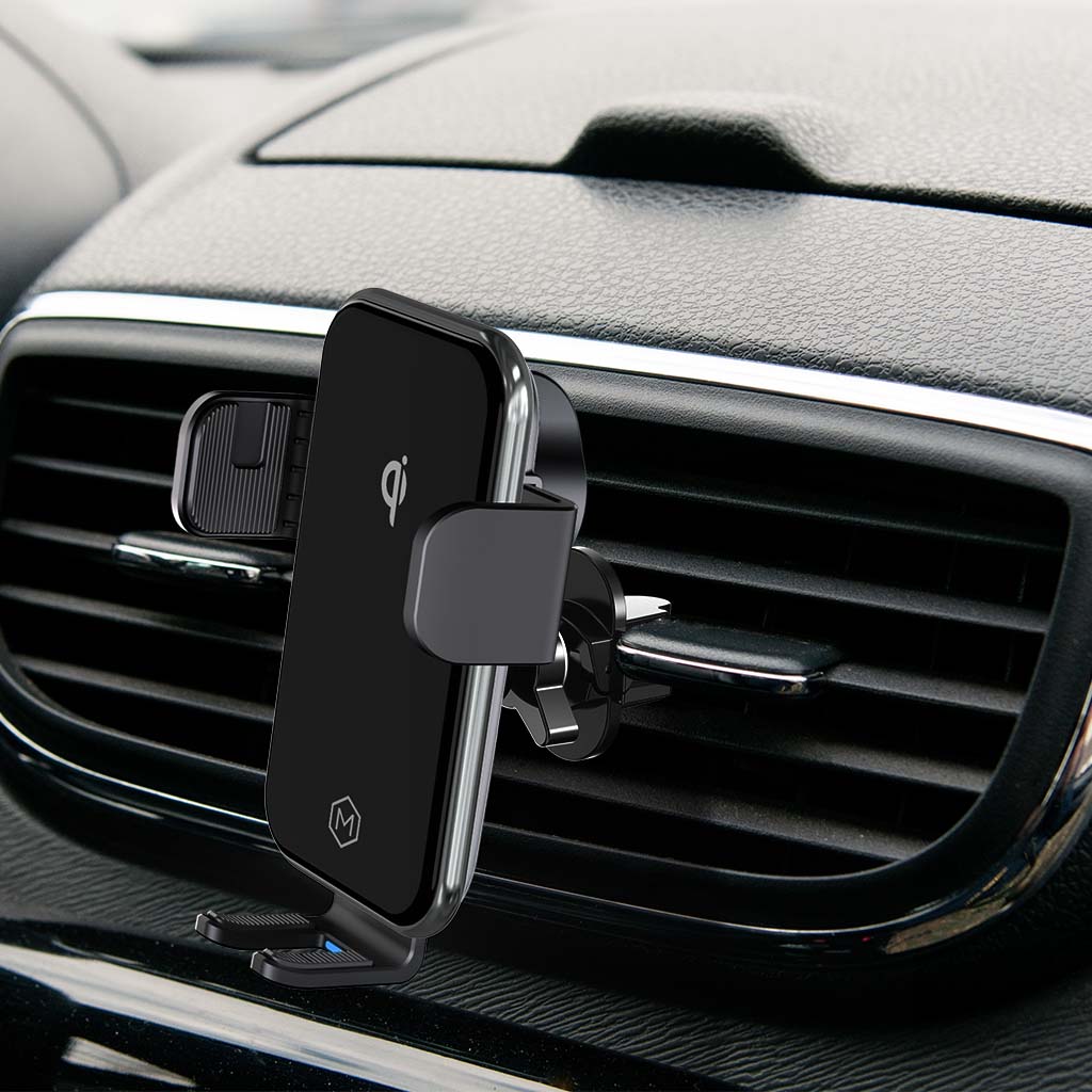 Auto Grip Fast Wireless Car Charger Vent Mount - Qi Certified