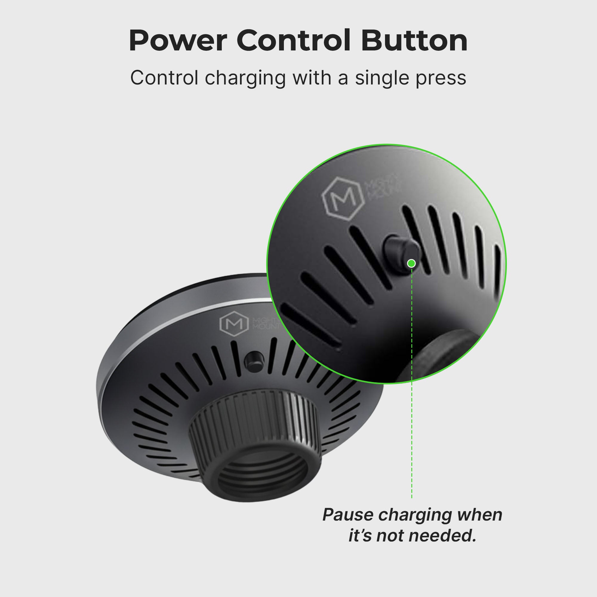 Mag Switch Qi2 Wireless Charger & AMPS Drill Mount