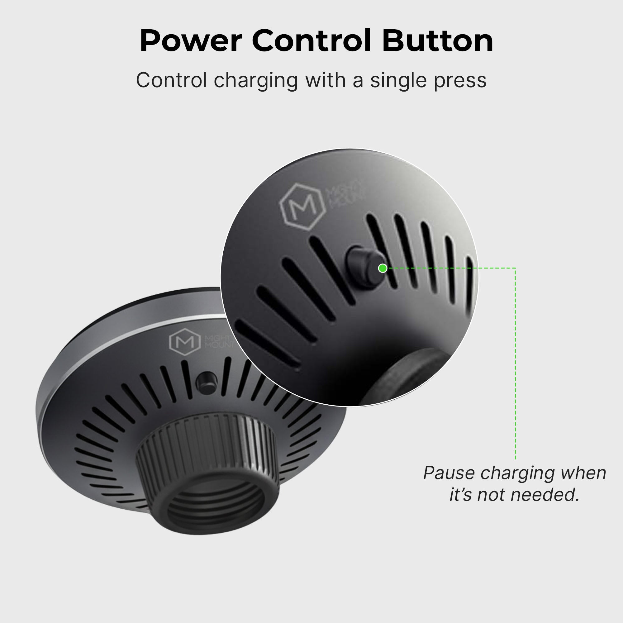 Mag Switch Qi2 Wireless Charger – Multi-Angle Suction Car Mount for iPhone 12–17