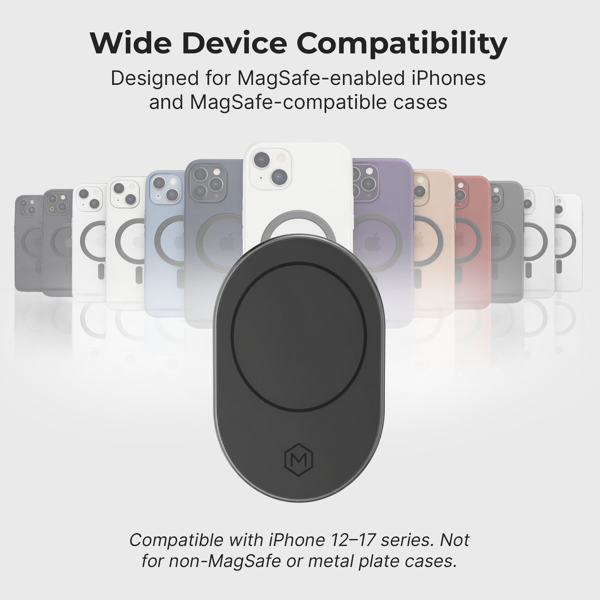 MagSafe Magnetic Car Dash Phone Mount For iPhone and Android