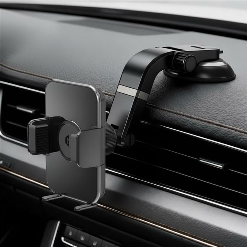 One Touch Cradle Mount with Multi-Angle Adjustable Suction Cup