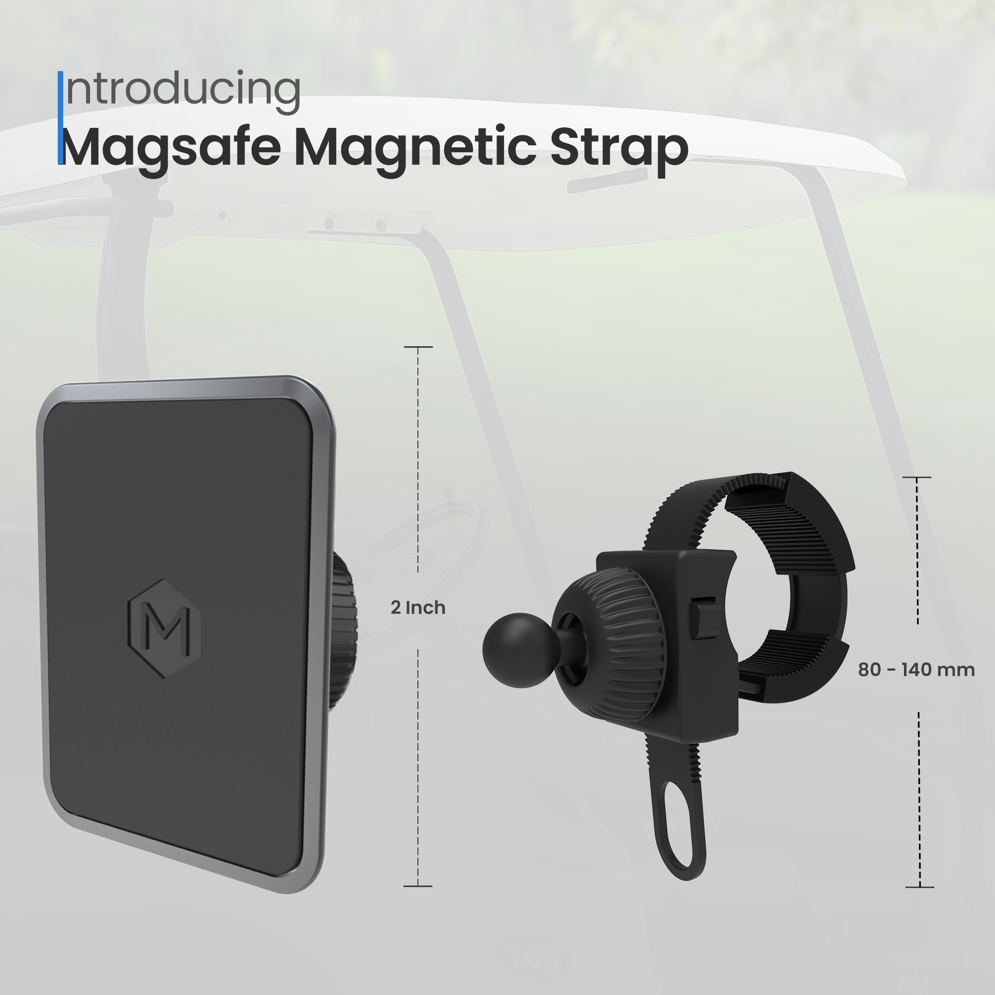 Simpl Touch Bike Strap Phone Mount for iPhone & Android