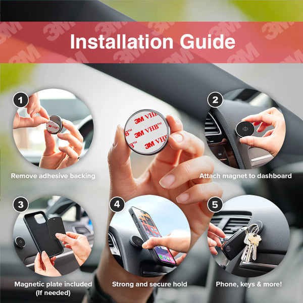 How to Install Dash Mount Adhesive? - A Guide