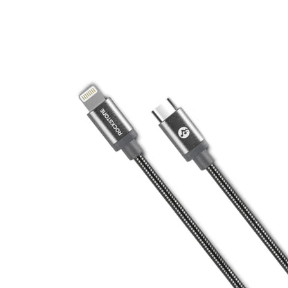 Pet Proof Metal Braided Lightning to Type C Cable - 2 Meter