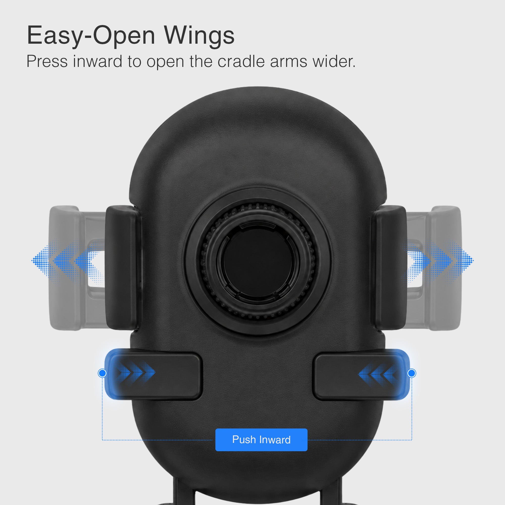 Grip Cradle AMPS Plate Phone Mount