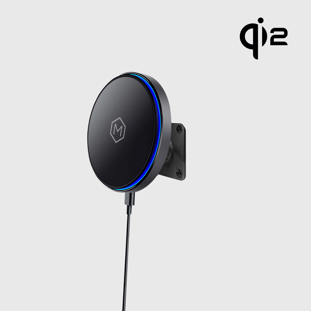 MagSwitch Qi2 Wireless AMPS Plate Phone Mount