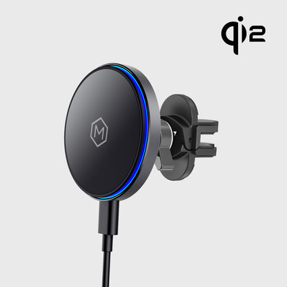 Mag Switch Qi2 Wireless Charger Air Vent Phone Mount