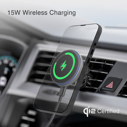 Mag Switch Qi2 Wireless Charger Air Vent Phone Mount