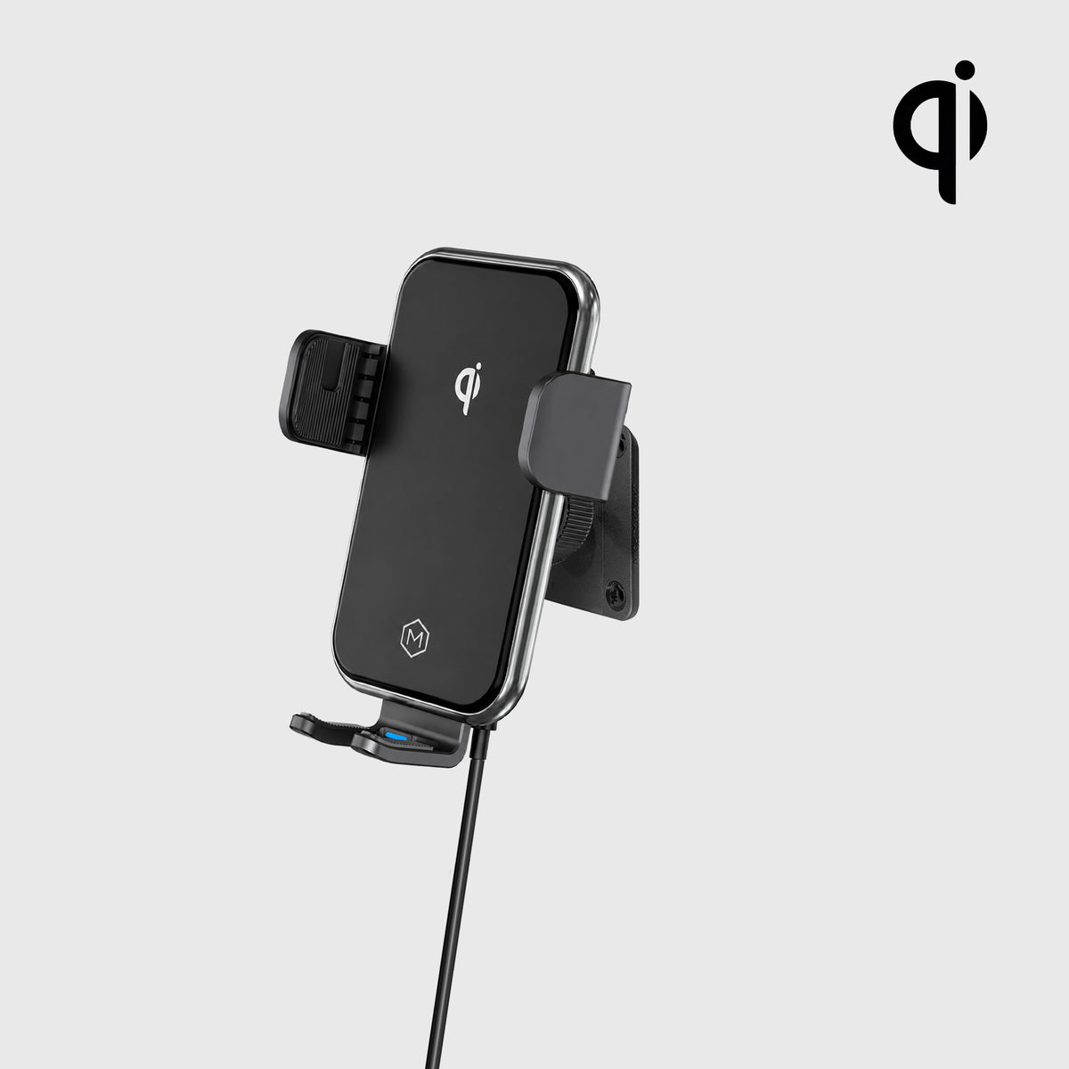 Auto Grip Wireless Charger AMPS Plate Phone Mount