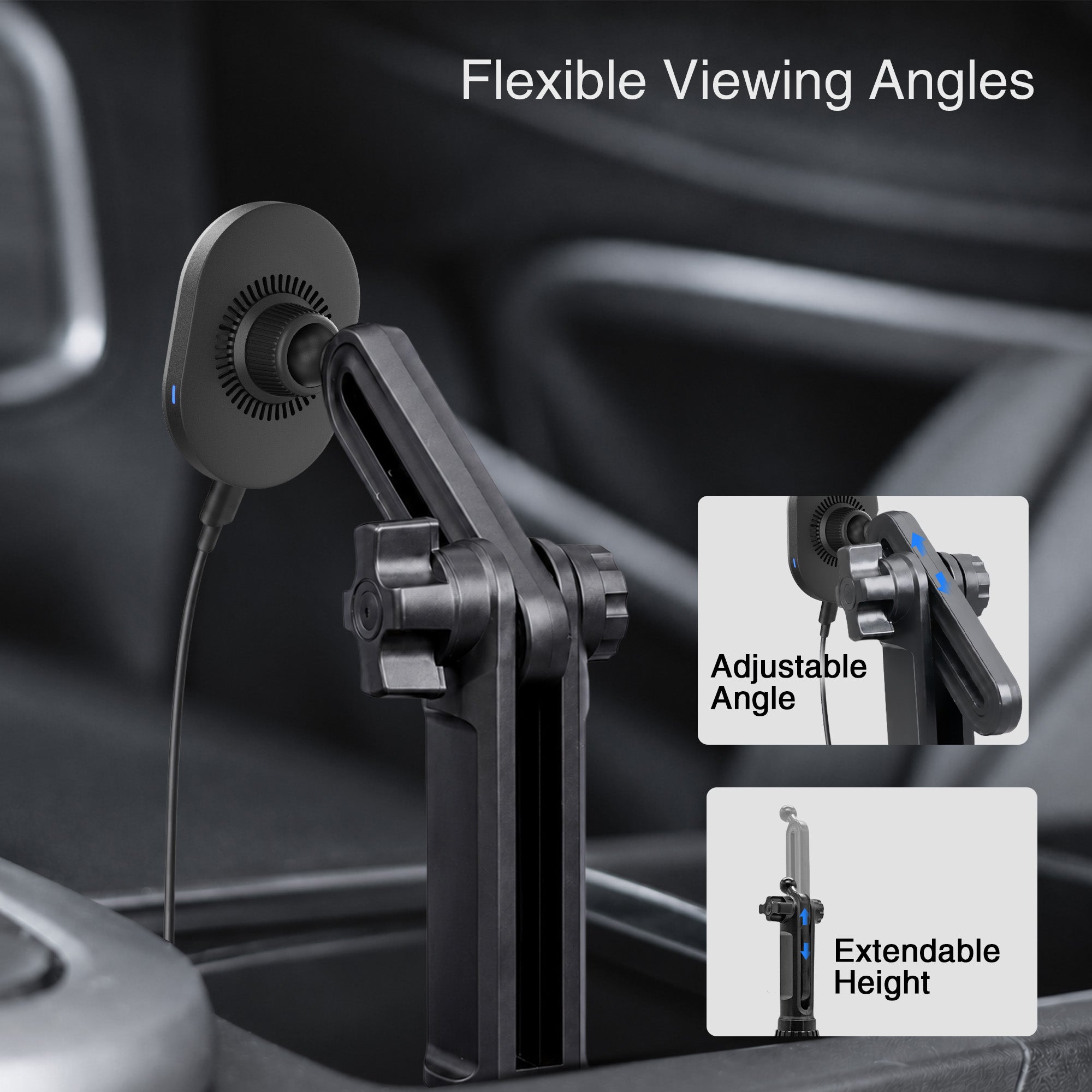 MagSafe Wireless Charger Cup Holder Phone Mount