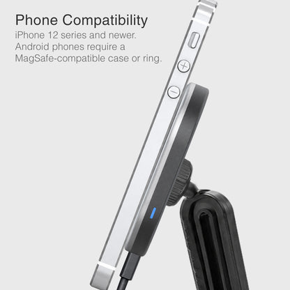 MagSafe Wireless Charger Cup Holder Phone Mount