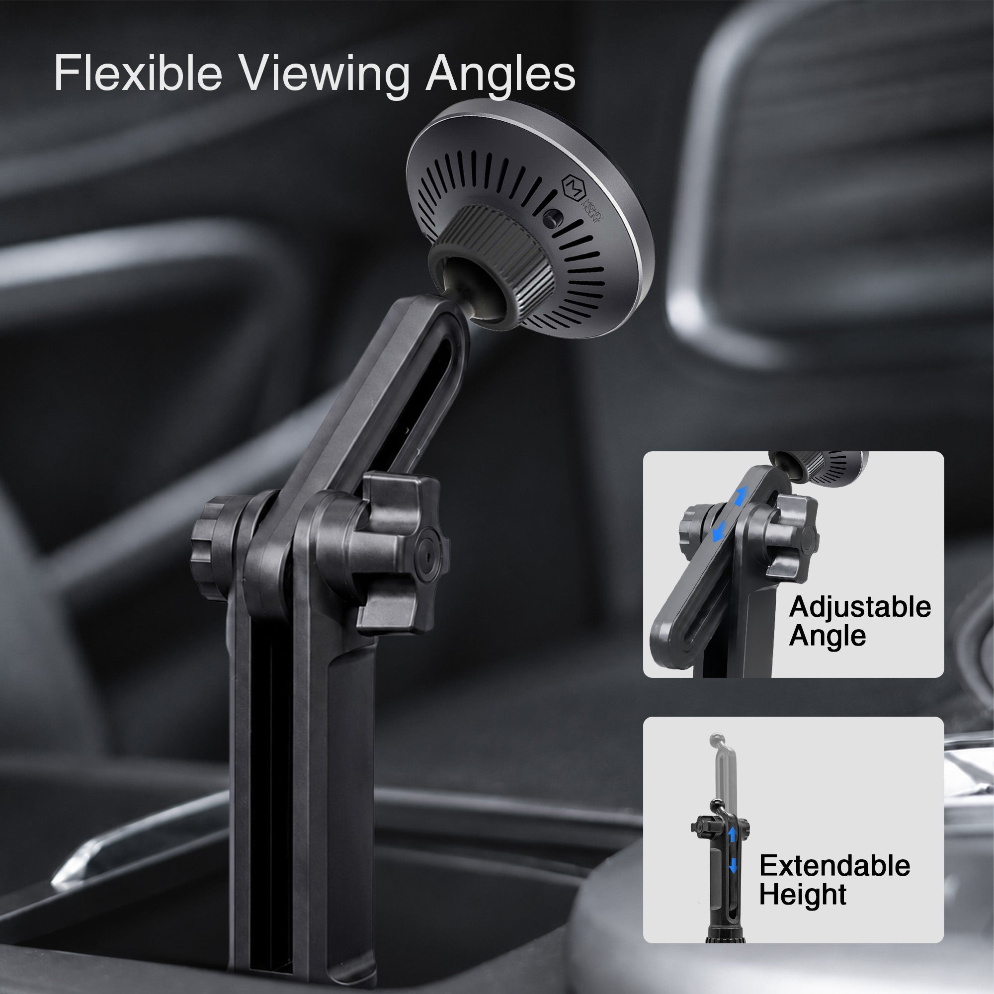 Mag Switch Qi2 Wireless Cup Holder Phone Mount