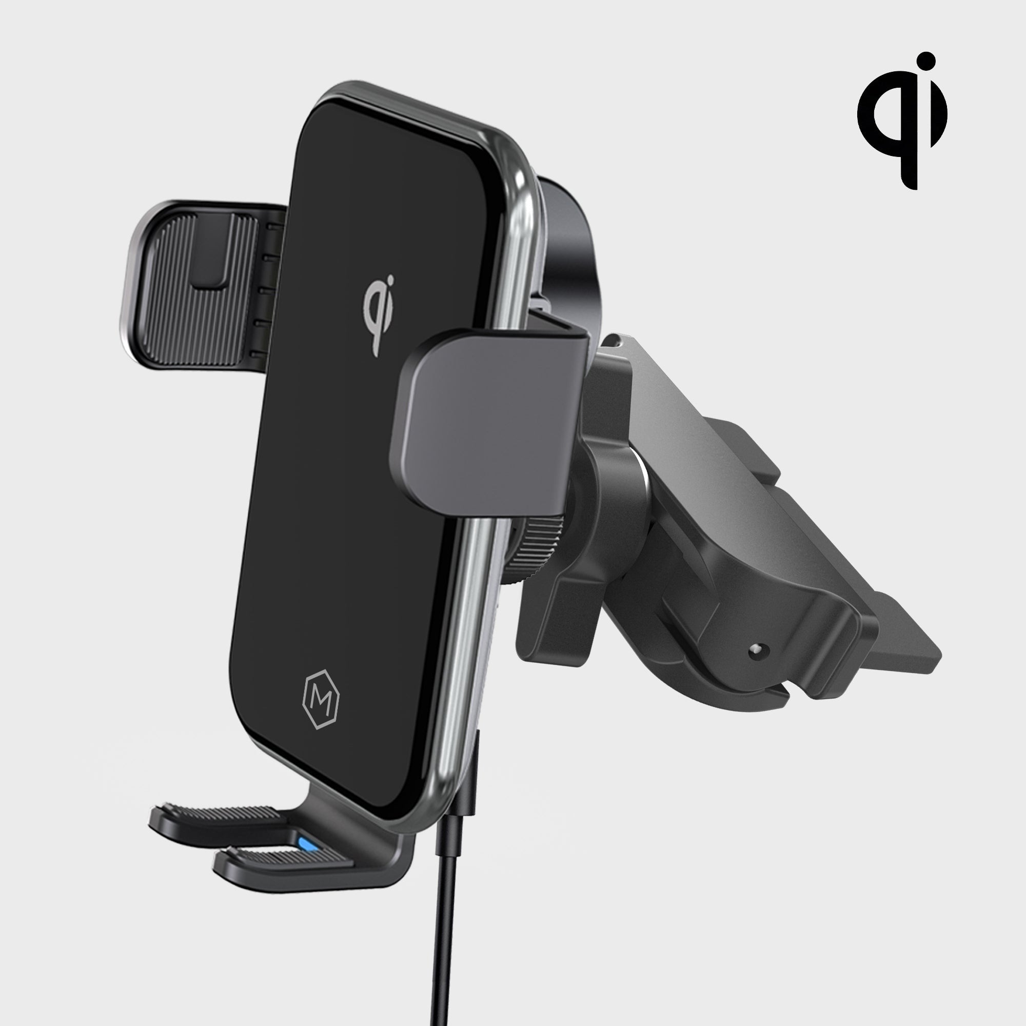 Auto Grip Wireless Charger CD Slot Phone Mount