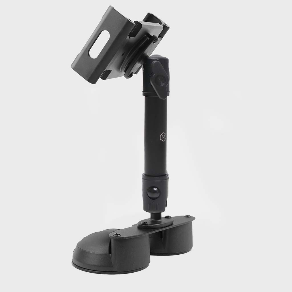 Quick Lock Dual Suction Cup iPad Holder with 20mm Ball Connector
