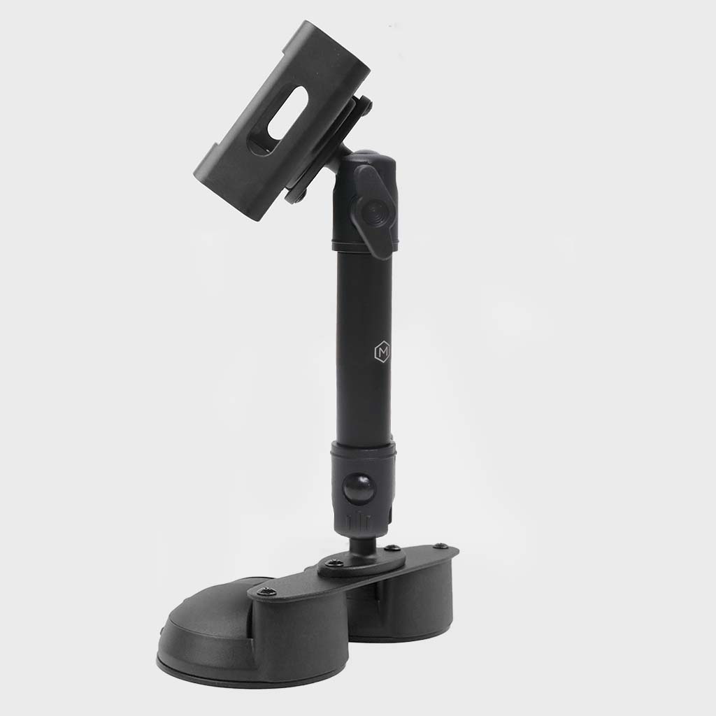 Quick Lock Dual Suction Cup iPad Holder with 20mm Ball Connector