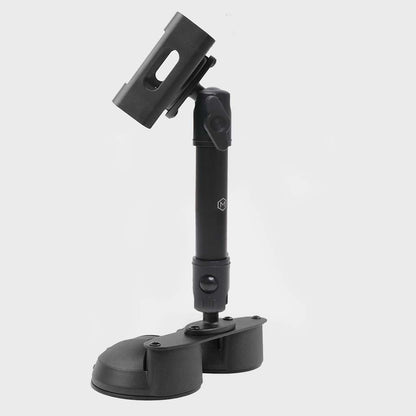 Quick Lock Dual Suction Cup iPad Holder with 20mm Ball Connector