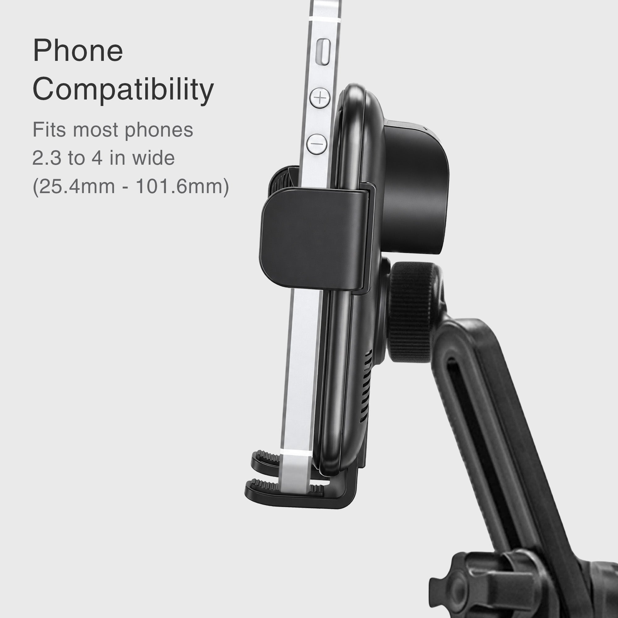 Auto Grip Wireless Charger Cup Holder Phone Mount