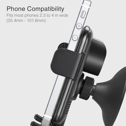 Auto Grip Wireless Charger Dash Phone Mount