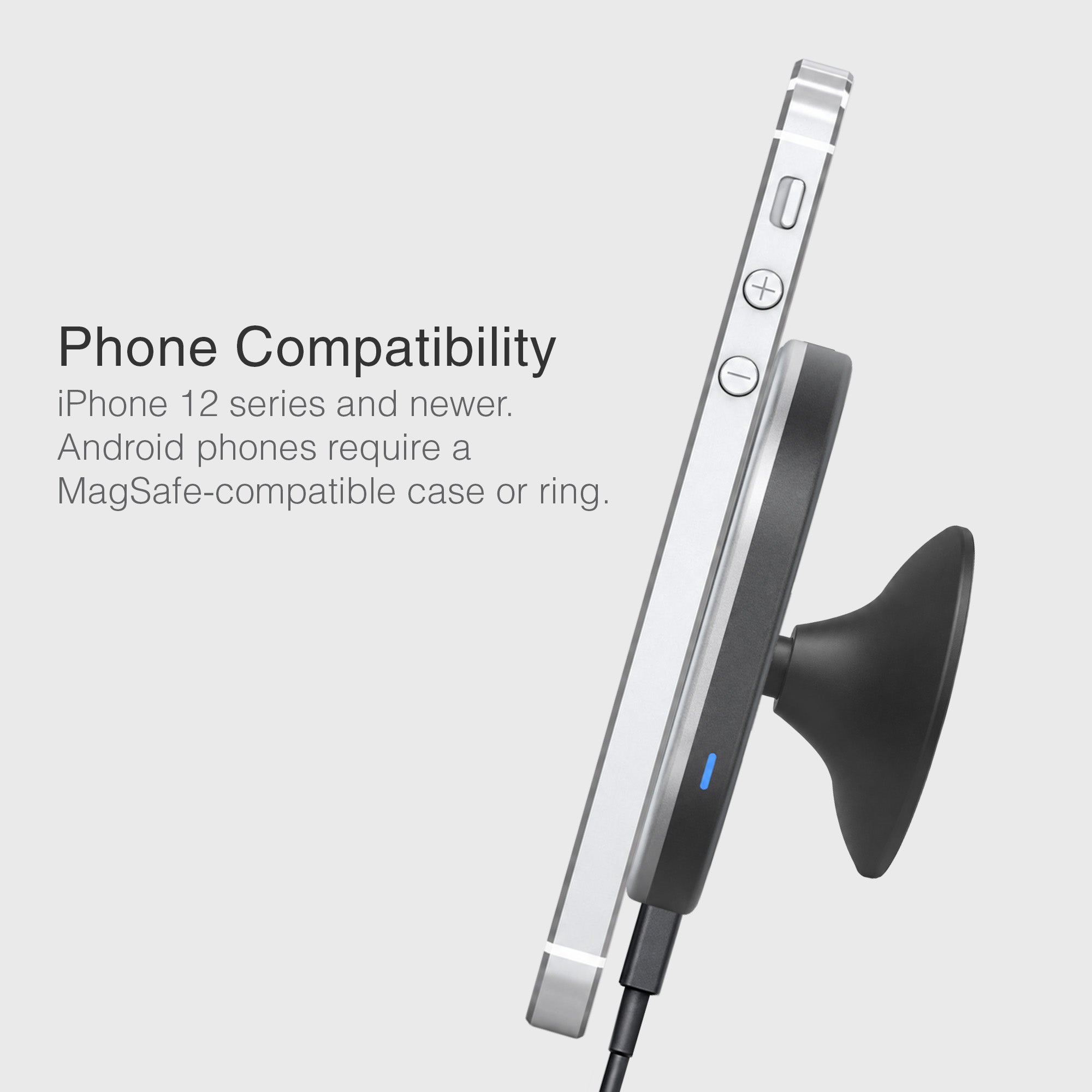 MagSafe Wireless Charger Dash Phone Mount