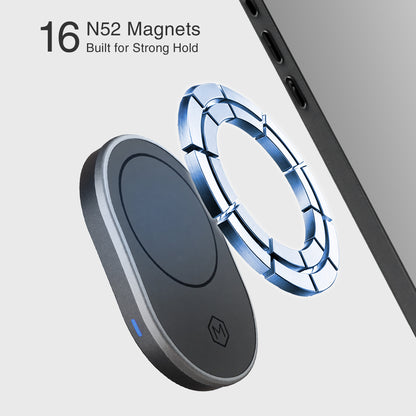 MagSafe Wireless Charger Flexible Gooseneck Suction Cup Phone Mount