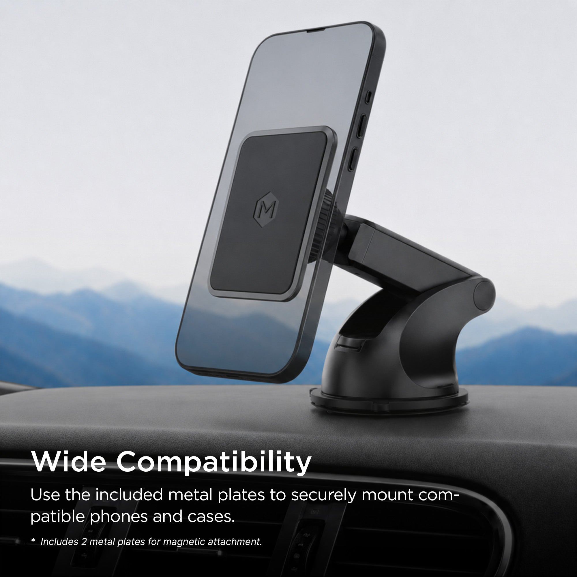 Simpl Touch Dashboard Phone Mount for iPhone & Android