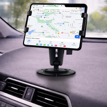 Industrial Z Fold Holder – Metal VHB Mounting Plate Secure Tablet Mount