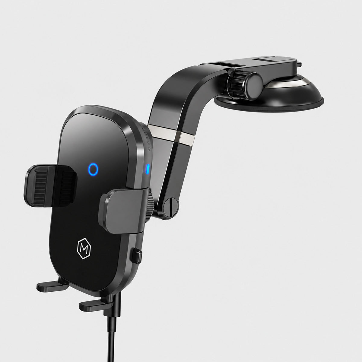 Auto Scan Wireless Charger Suction Cup Phone Mount
